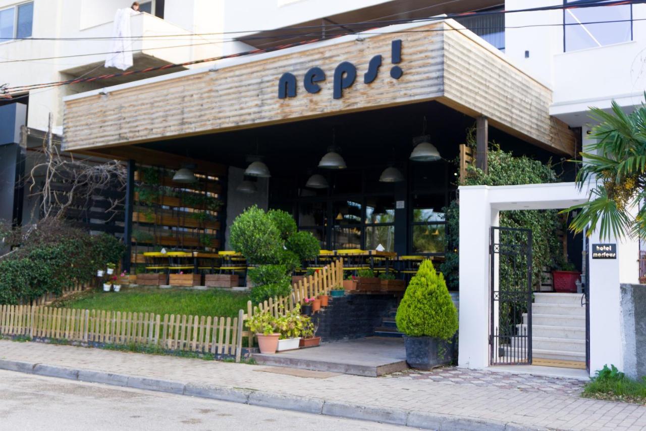 Hotel Morfeus Durrës Exterior foto